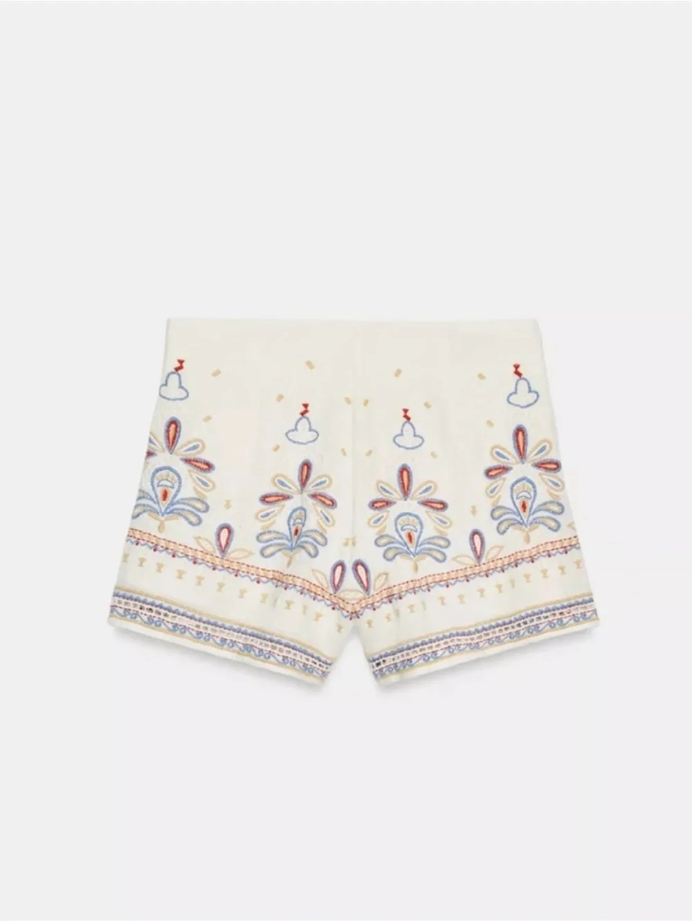 ZARA Embroidered Top and Short SET